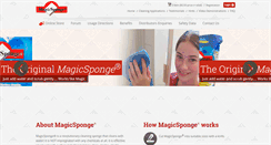 Desktop Screenshot of magicsponge.com.au